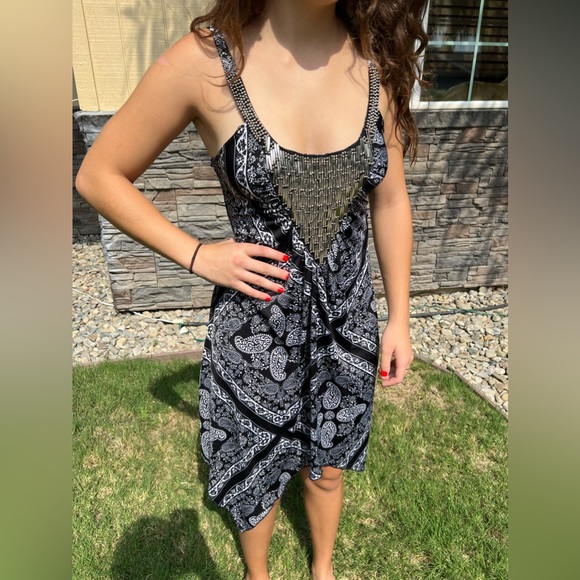 Y2K Venus Paisley Dress (Medium) - Picture 1 of 6